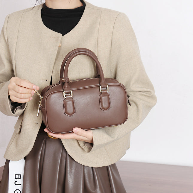 Wholesale Women's Shoulder Bag Large Capacity Genuine Leather Bag Retro Armpit Bag 