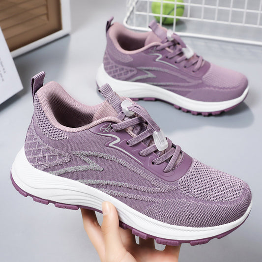 Wholesale Women's Spring Shoes Cotton-mouthed Walking Shoes Sports Casual Shoes 