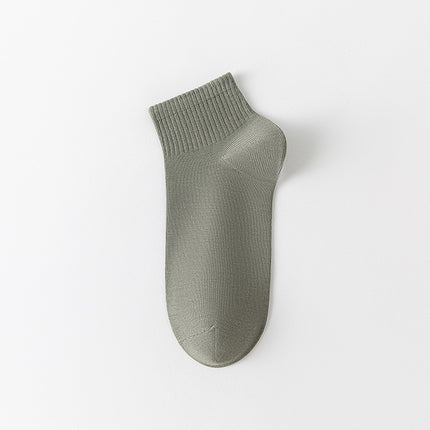 Men's Breathable Deodorant Sweat-absorbent Antibacterial Cotton Boat Socks