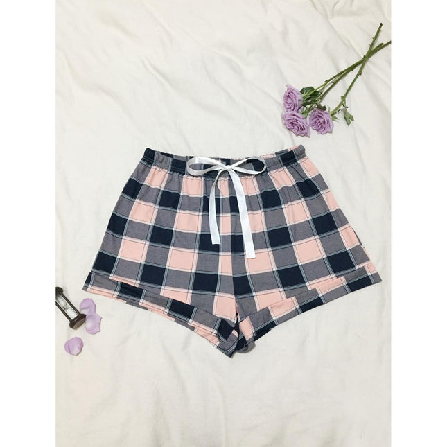 Wholesale Plus Size Ladies Pajamas Summer Drawstring Shorts Home Shorts