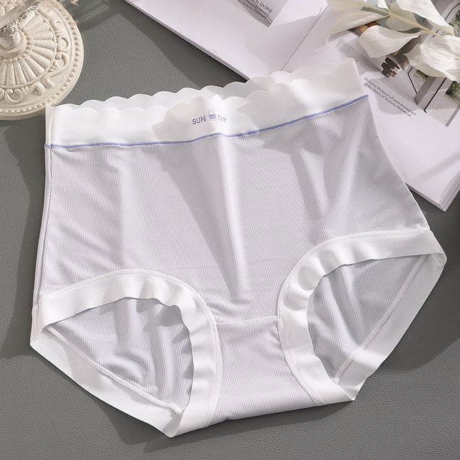 Wholesale Women's High Waist Seamless Antibacterial Plus Size Underwear