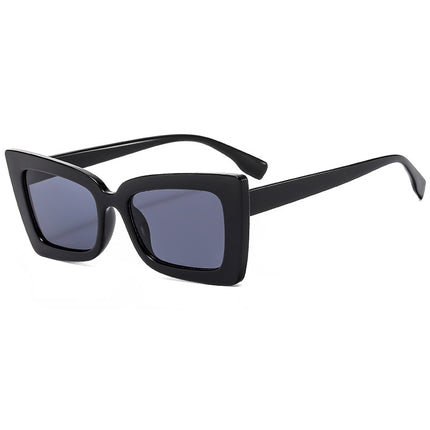 Stylish Square Frame Driving UV Protection Personalized Trendy Street Style Sunglasses 