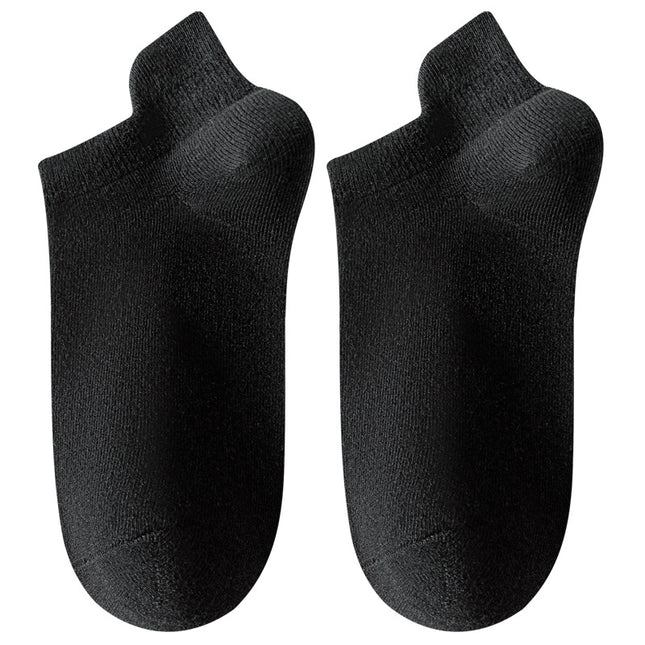 Wholesale Men's Cotton Comfortable Breathable Sweat-absorbent Boat Socks