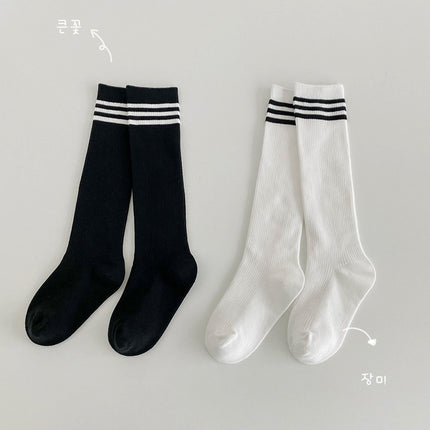 Wholesale Children's Socks Girls Autumn Knee Socks Cotton Stockings