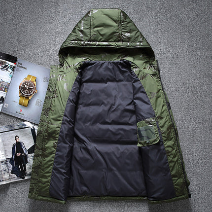 Wholesale Men's Winter Casual Outdoor Coat Short  Down Jacket
