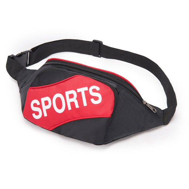 Wholesale Men's Sports Mobile Phone Waist Bag Outdoor Shoulder Crossbody Bag 