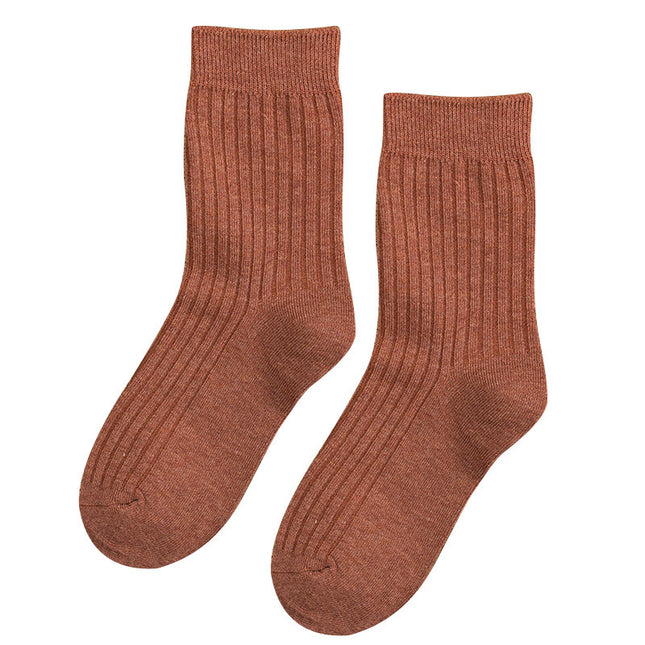 Wholesale Women's Spring and Autumn Cotton Mid-calf Socks Pile Socks
