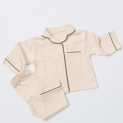Wholesale Children's Spring Fall Pajamas Homewear Two-piece Set