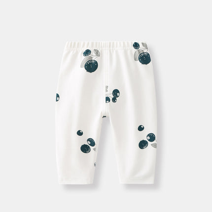 Wholesale Kids Organic Cotton Baby Pants Girls Boys Baby Thermal Pants
