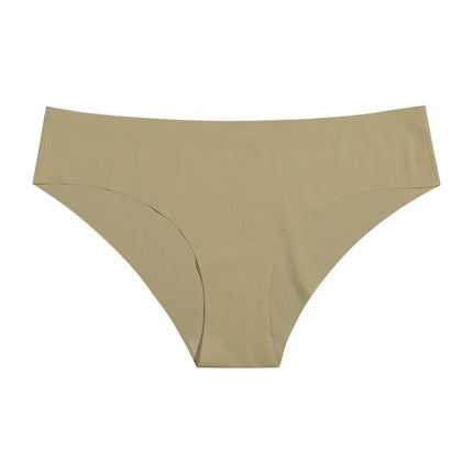 Wholesale Ladies Low Waist  Cotton Crotch Breathable Sports Quick Dry Traceles Panties