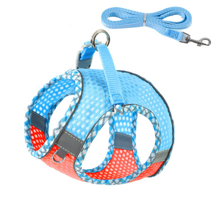 Wholesale Pet Leash Dog Harness Cat Harness Vest-style Rope for Small and Medium-sized Dogs 