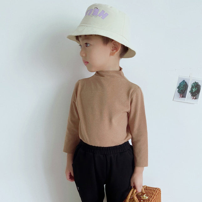 Children's Fall Winter Clothes Baby Warm Bottom Shirts