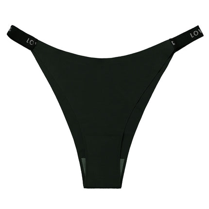Wholesale Ladies Traceless Panties Women's  Briefs Cotton Crotch Breathable Thongs