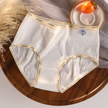 Women's Cotton Letter Movement Seamless Antibacterial Plus Size Underwear