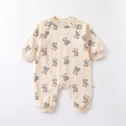 Infant Baby Fall Long Sleeve Triangle Onesie Cute Romper Bodysuit