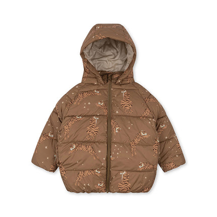 Wholesale Baby Winter Printed Hooded Padded Warm Jackets