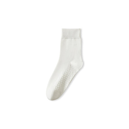 Men's Fall Winter Breathable Deodorant Antibacterial Cotton Stockings 