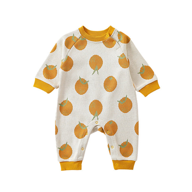 Newborn Baby Spring Fall Jumpsuits Infant Sweaters Romper