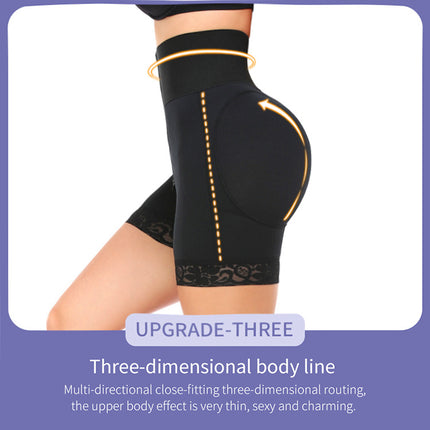 Ladies Widening Belt Large Size Zipper Open Crotch Butt Lift Body Shapewear