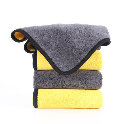 Pet Towel Dog Cat Deerskin Bath Towel Absorbent Towel Nanofiber Quick-drying Bath Towel Pet Supplies