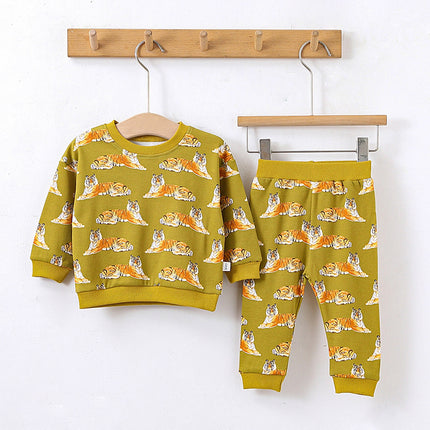 Baby Spring Baby Hoodies Joggers Two-piece Set Kids Clothes