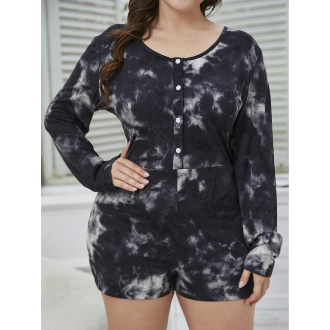 Wholesale Summer Plus Size Ladies Jumpsuit Pajamas Homewear Loungerwear