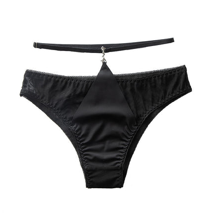Wholesale Women's Belt Adjustable Sexy Ice Silk Panties