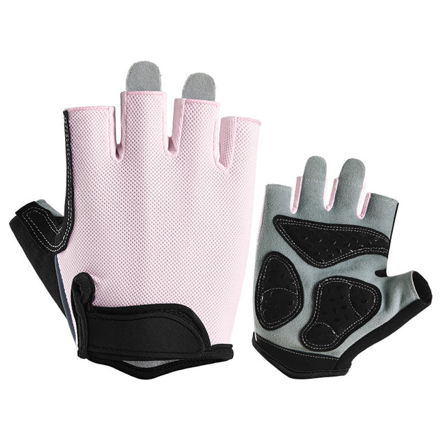 Wholesale Kids Sports Climbing Bicycle Protective Half Finger Gloves