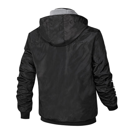 Wholesale Men's Casual Sports Thickened Hooded Double-sided Jacket