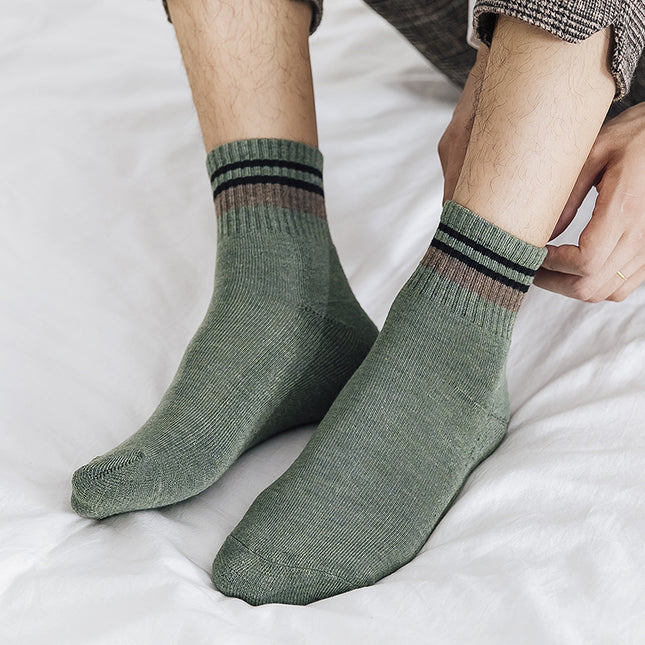 Wholesale Men's Winter Thickened Towel Socks to Absorb Sweat Warm Floor Socks