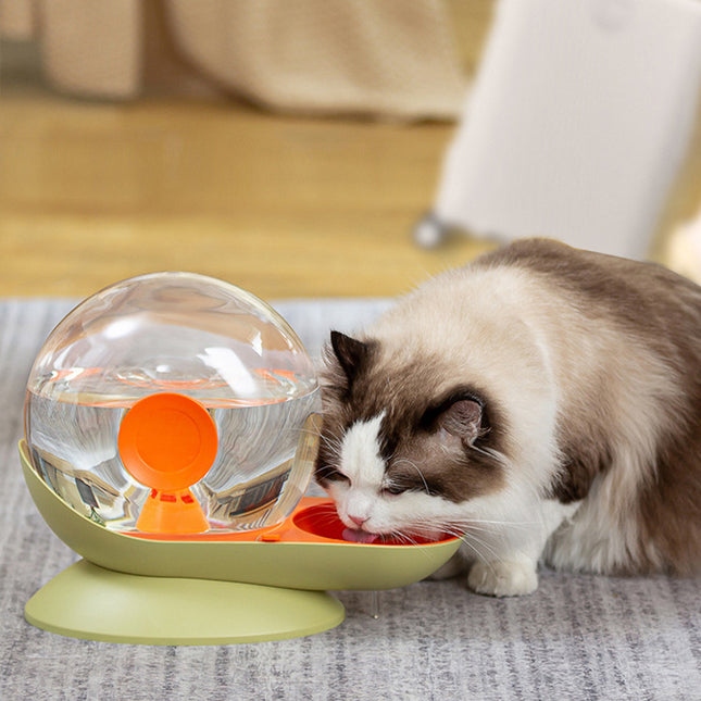 Unplugged Snail Large Capacity Pet Automatic Water Feeding Dog and Cat Water Dispenser 
