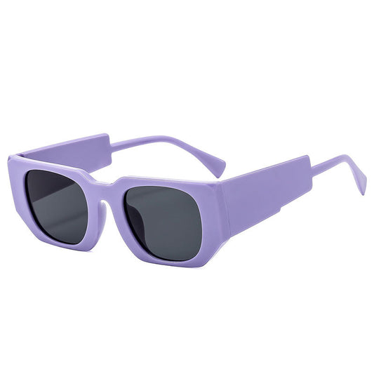 Fashion Square Frame Retro Personality Driving Sun Protection Sunglasses