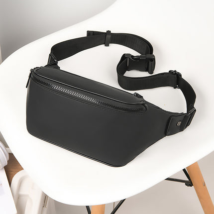 Men's Outdoor Chest Bag Large Capacity Casual Waist Bag Single Shoulder Crossbody Bag