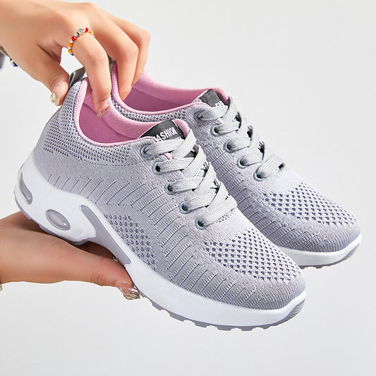Wholesale Women's Spring Sports Air Cushion Running Shoes 