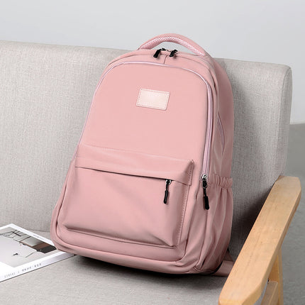 Student Backpack Junior High School Student Large Capacity School Bag Trendy Fashion Backpack 
