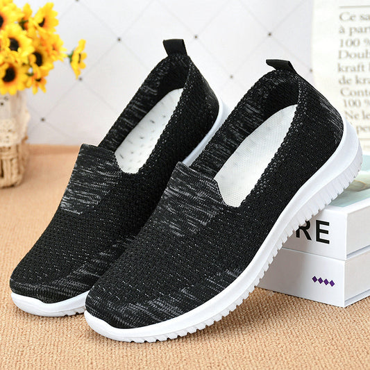 Wholesale Middle-aged and Elderly Women's Plus Size Soft-soled Breathable Shoes