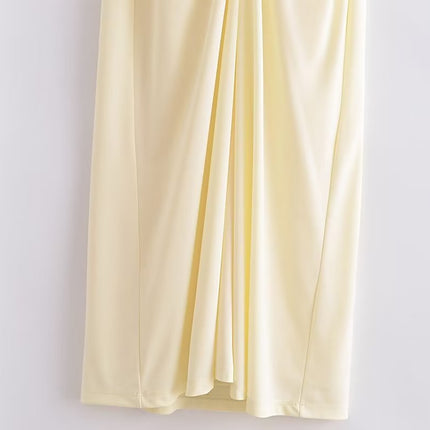 Wholesale Women's Summer Pleated Maxi Dress