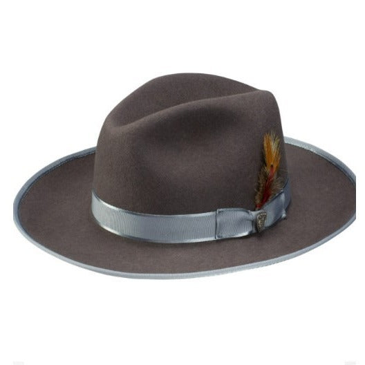 Wholesale Men's Autumn and Winter Wool Felt Hat Ribbon Bow Jazz Hat 