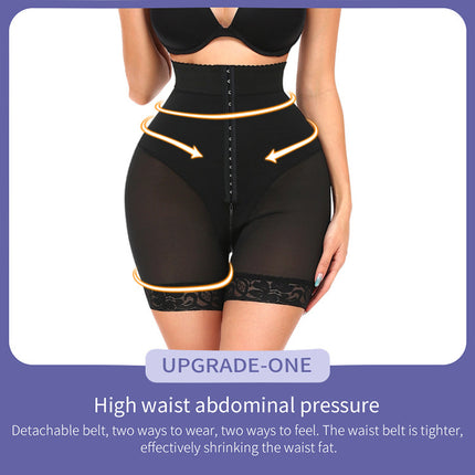 Wholesale Ladies Plus Size Zipper Open Crotch High Waist Hip Lifting Shapewear