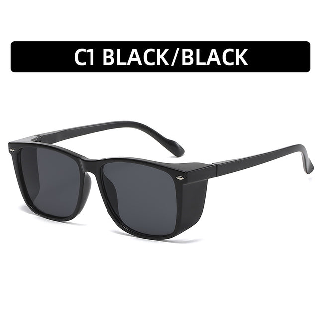 Personalized Sun Protection for Cycling and Driving Square Sunglasses
