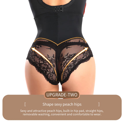 Wholesale Lace High Waist Ladies Panties Tummy Control Plus Size Shapewear