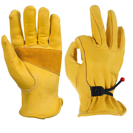Wholesale Leather Cowhide Comfortable Soft Wear-resistant Working Gloves