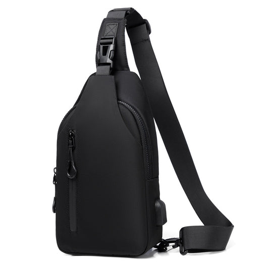 Wholesale Men's Crossbody Bag Casual Oxford Cloth Backpack Shoulder Bag Chest Bag 