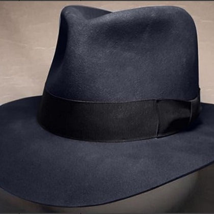 Wholesale Autumn and Winter Woolen Cowboy Hat Bow Men's Jazz Hat 