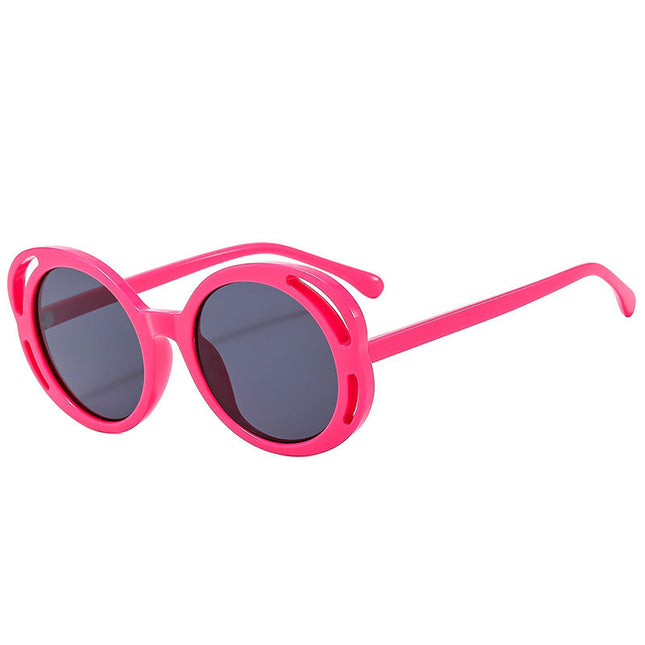 Women's Fashion Trendy Sunglasses Concave Shape Outdoor Sports and Leisure Sunscreen Sunglasses 