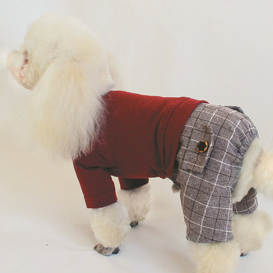 Wholesale Pet Supplies Four-legged Clothes Small Dog Teddy Clothes Pet Dog Clothes 