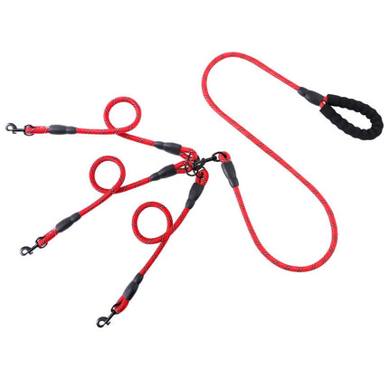 Wholesale One To Two, One To Three Pet Leashes Golden Retriever Leash Pet Supplies