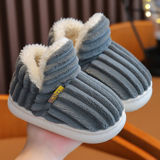 Wholesale Children's Winter Warm Home Thick-soled Cotton Shoes