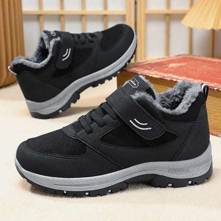 Wholesale Women's Winter Walking Shoes Faux Fur Thickened Warm Cotton Boots