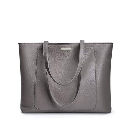 Women's High-end Large-capacity Bag Trendy Tote Bag Shoulder Genuine Leather Bag 